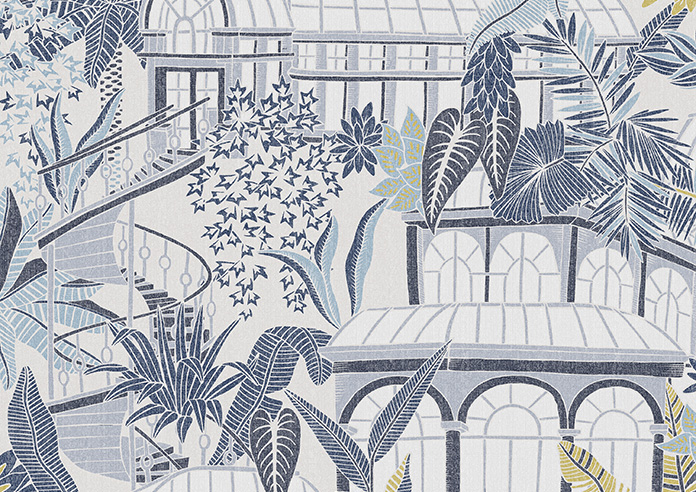 Elka, China Blue - Made to Measure Curtains - Image 9